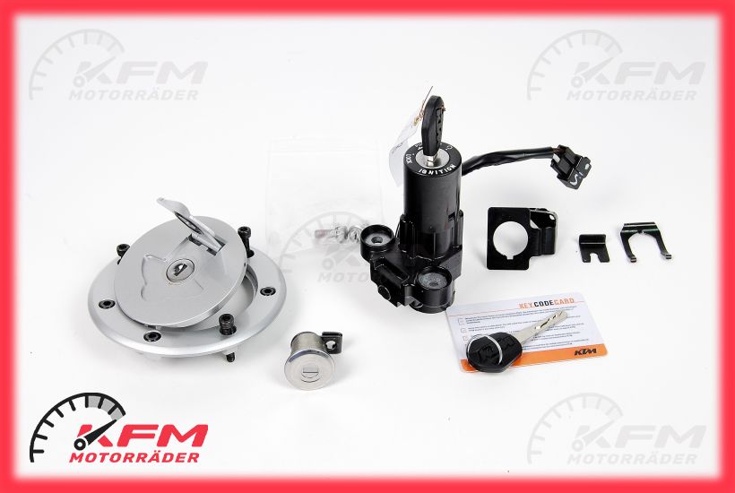 ktm duke 200 lock set price